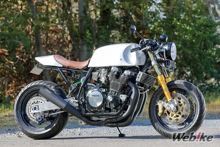 Neo Retro Spec con sospensioni mono e parti in alluminio: XJR1300 Custom