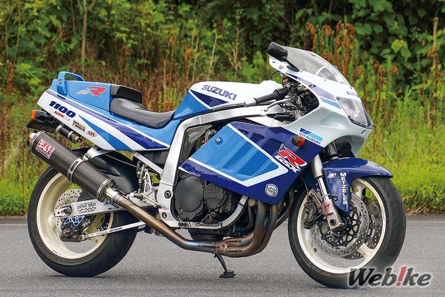 Oltre 120.000 km Stile OEM con raffreddamento a olio: GSX-R1100 Custom