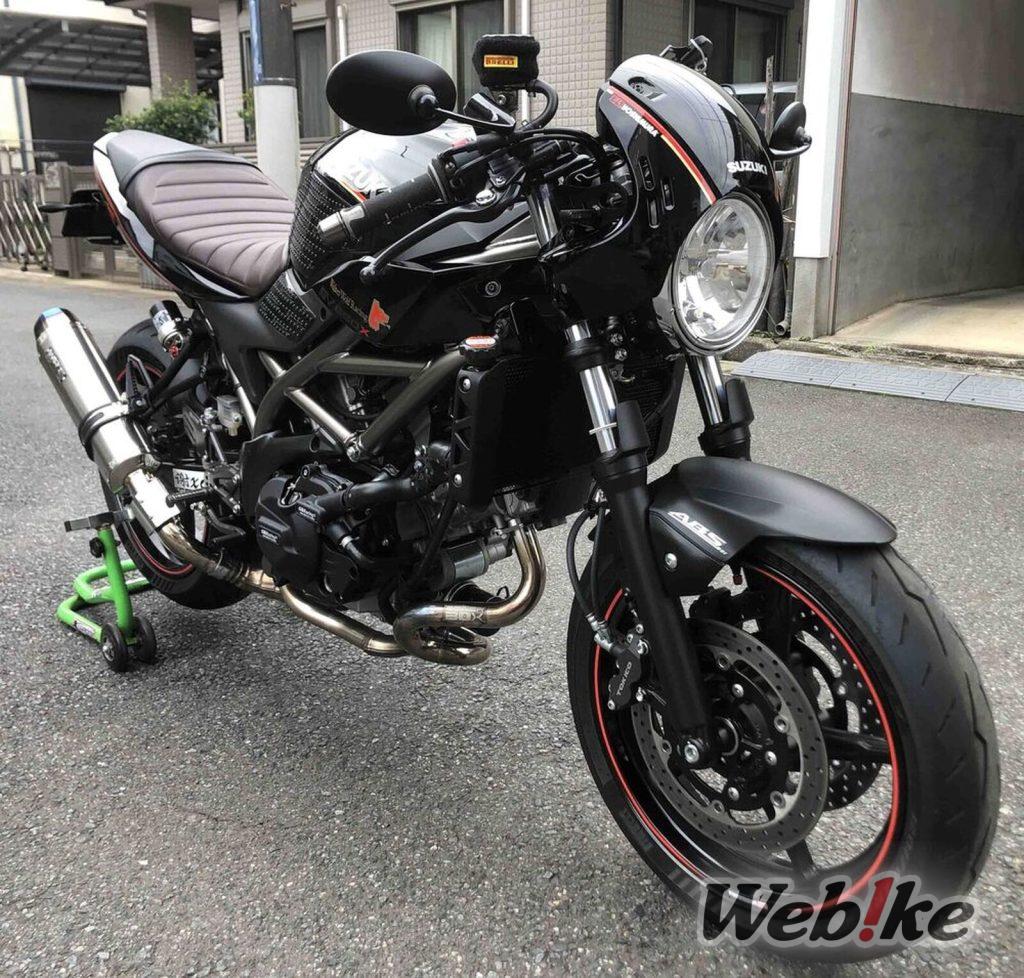 Una moto potente per tutta la famiglia: la SUZUKI SV650X Custom