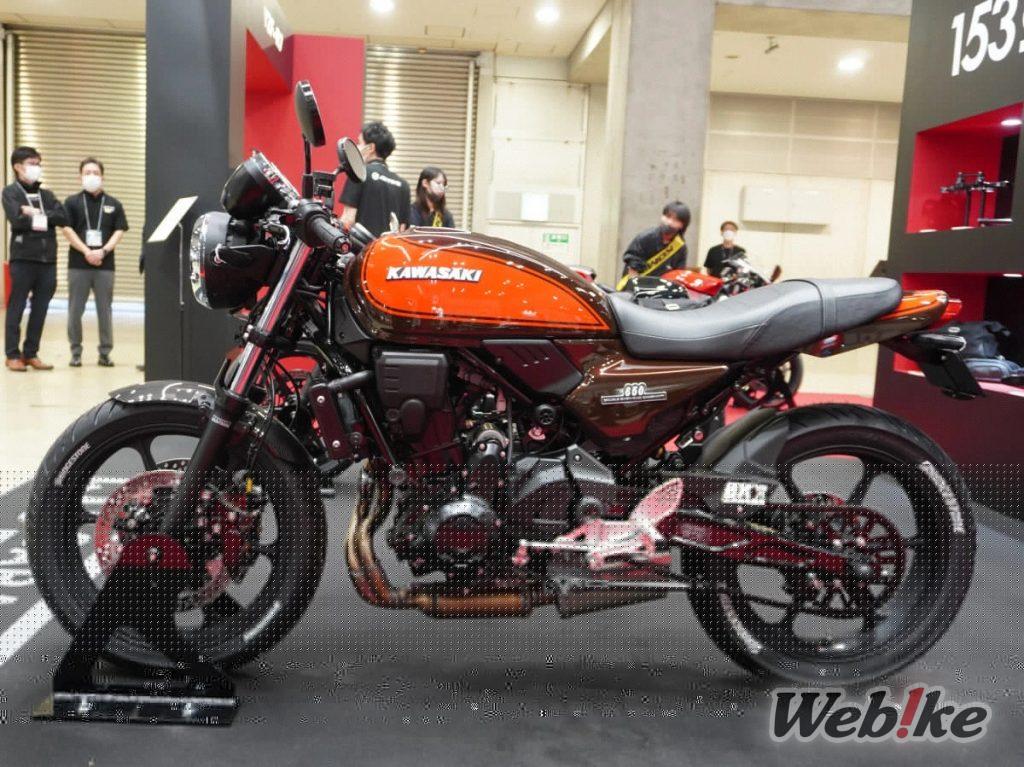 Un’atmosfera nostalgica per la Z650RS con una conversione da 18 pollici! Il “153 GARAGE” di ACTIVE presenta la sua versione cafe!