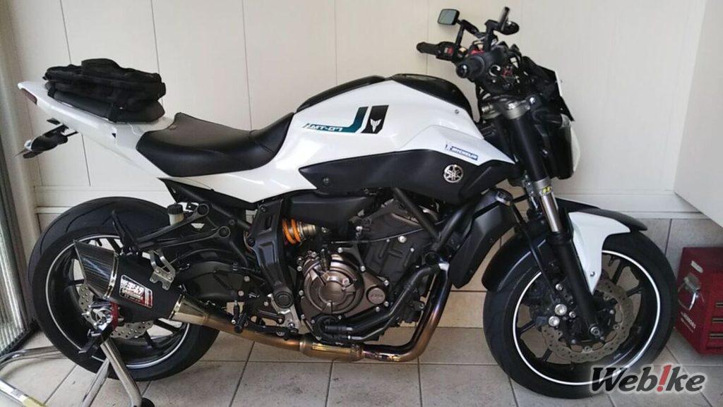 Comfort migliorato e guida fluida: Yamaha MT-07 (FZ-07) Custom