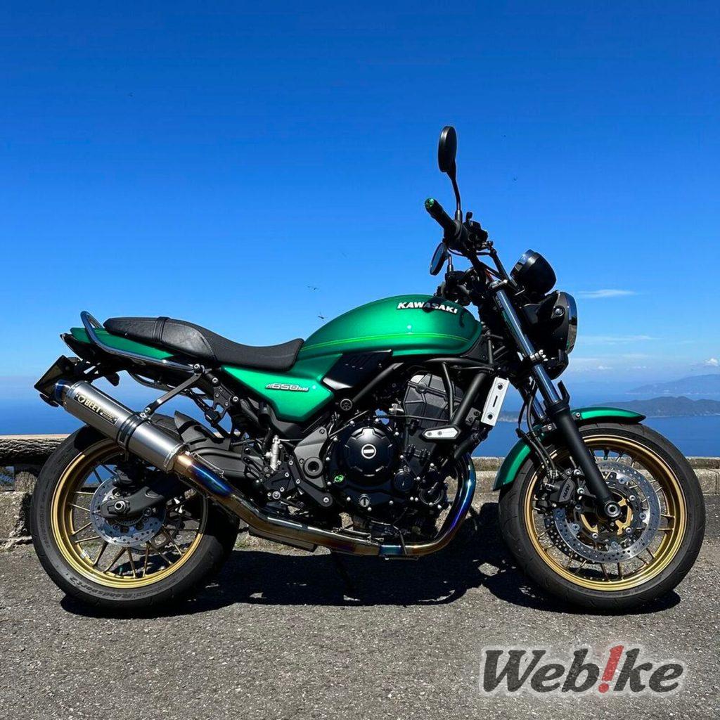 Curve e prestazioni: Kawasaki Z650RS Custom