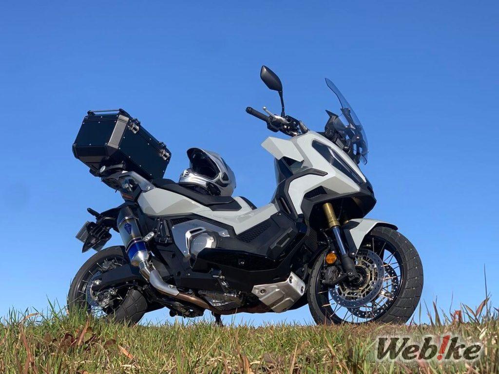 Soluzione di stoccaggio intelligente: HONDA X-ADV Custom