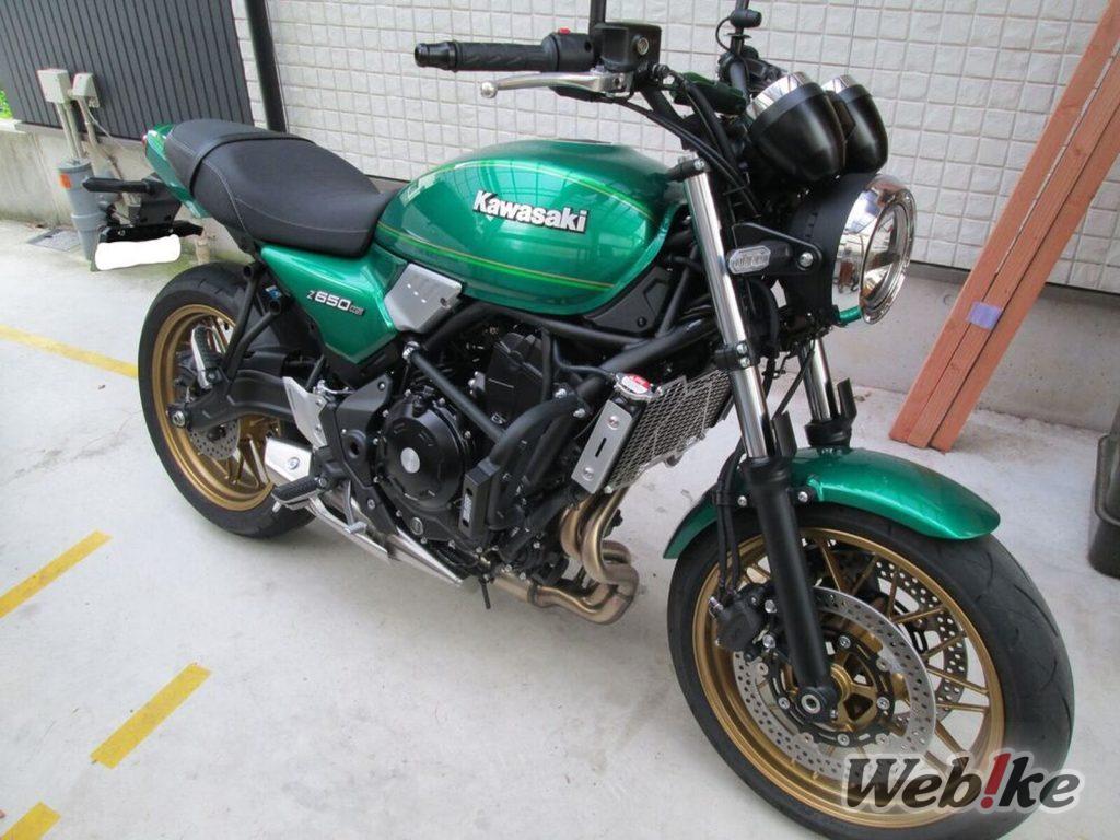 Ridurre al minimo i danni: KAWASAKI Z650RS Custom