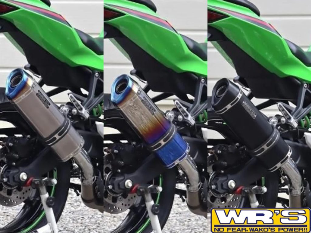 [WR’S ha rilasciato nuovi scarichi slip-on per la ZX-4R/ZX-25R!