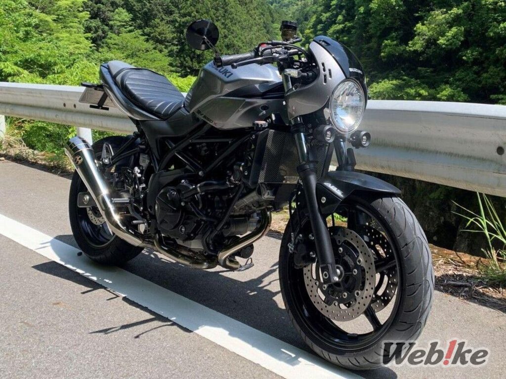 Delizia sportiva: SUZUKI SV650X Custom