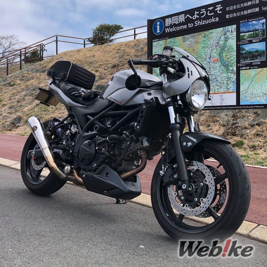 Il vantaggio dell’efficienza: SUZUKI SV650X Custom