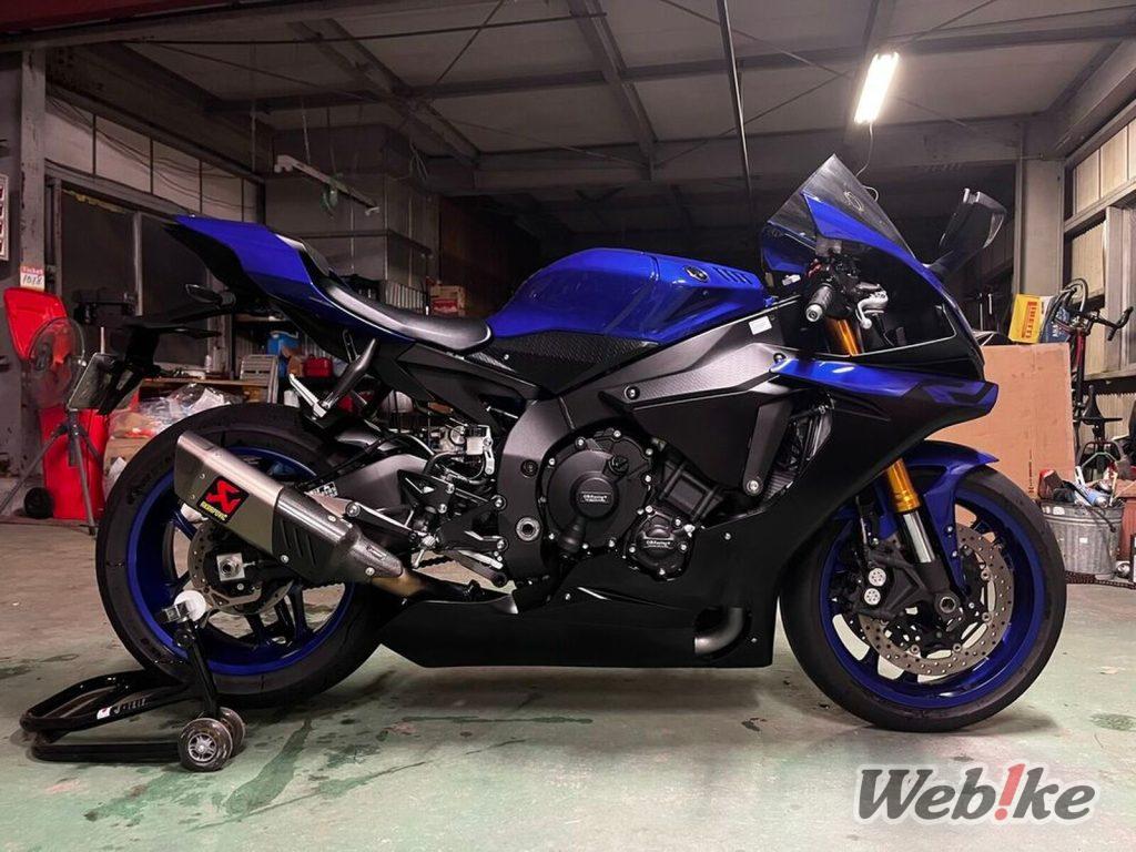 R1 pronta per la gara: YAMAHA YZF-R1 Custom
