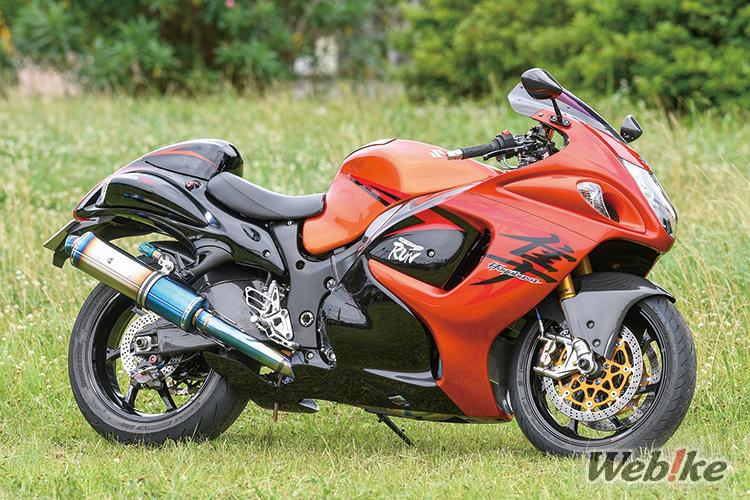 Costruita per durare: SUZUKI HAYABUSA personalizzata da TG-RUN