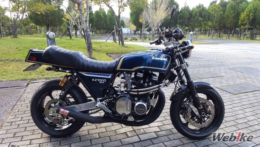 Kawasaki senza tempo, messa a punto alla perfezione: KAWASAKI Z1000MkII Custom