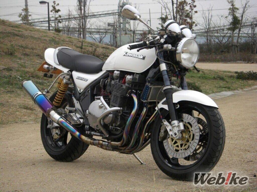 Dal nero al bianco: KAWASAKI ZEPHYR1100 Custom
