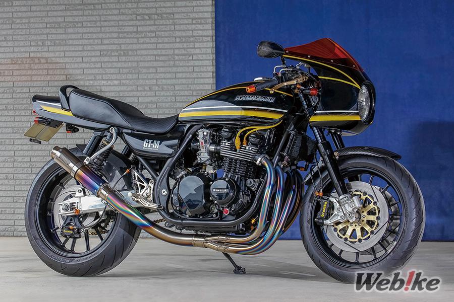 Potenza moderna, stile classico: KAWASAKI ZEPHYR750 Custom di BULL DOCK