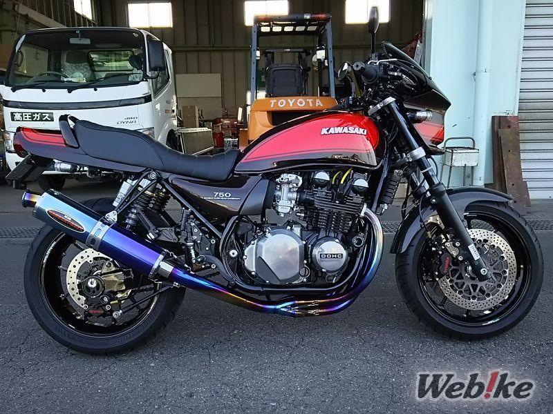 Il design classico incontra le prestazioni: KAWASAKI ZEPHYR750 Custom