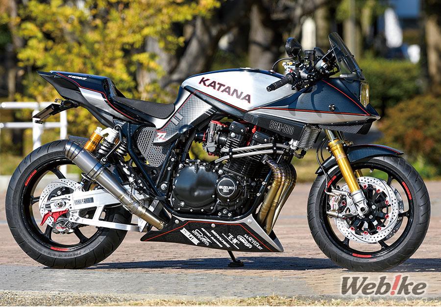 Una collaborazione transcontinentale: SUZUKI GSX1000S KATANA Custom by SANCTUARY
