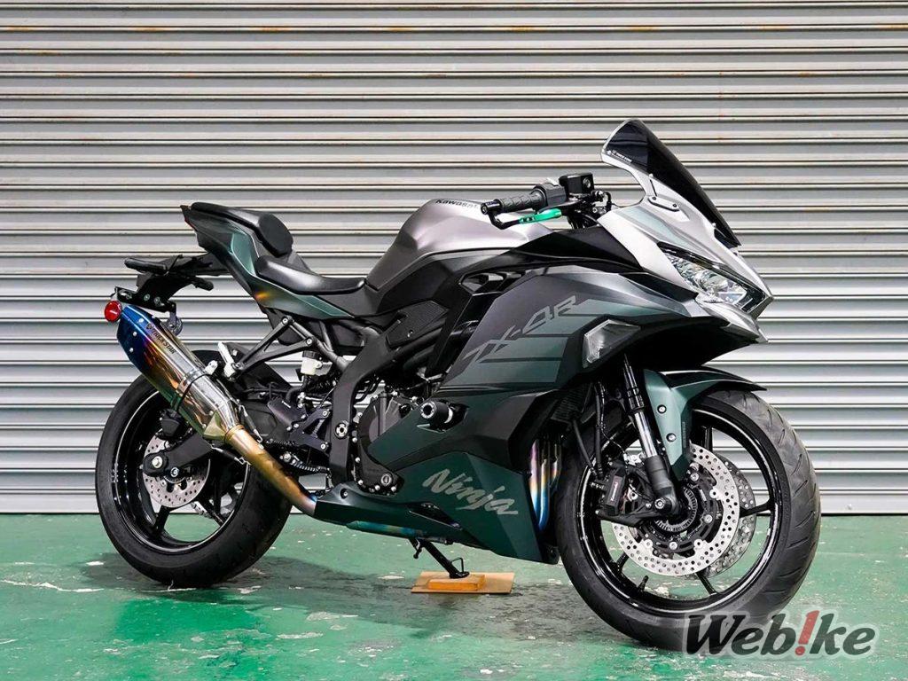 TRICK STAR rilascia informazioni sugli scarichi compatibili per il modello Ninja ZX-4R 2025! 11 tipi in totale!