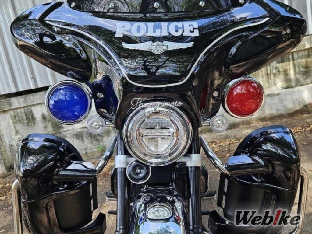 Trasforma il Monkey 125 in una moto della polizia Harley! Il kit carenatura Monkey Davidson è ora disponibile presso Thai Minimoto!