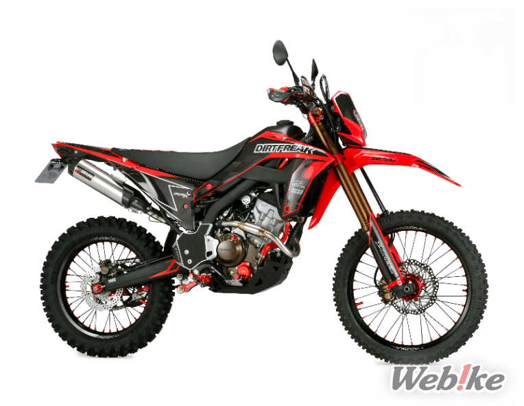 Crossover MX Specifica che offre robustezza e prestazioni eccezionali: HONDA CRF250L Custom by DIRTFREAK