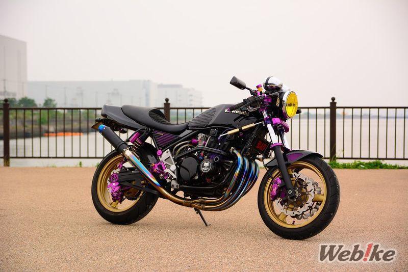 Colori complementari, carattere contrastante: KAWASAKI ZEPHYR X Custom