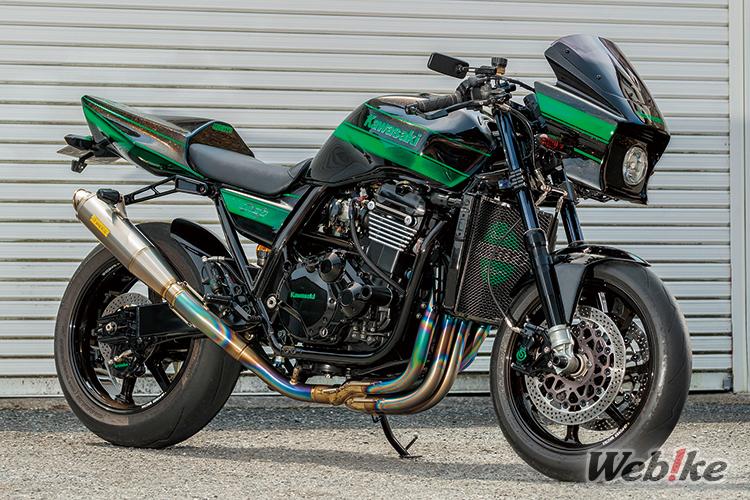 Sperimentare le differenze della sospensione posteriore: KAWASAKI ZRX1200DAEG Custom by BIG FOOT